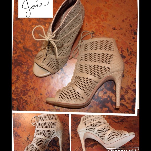 Joie Shoes - LAST PAIR NEW Joie "Shari" lace up booties